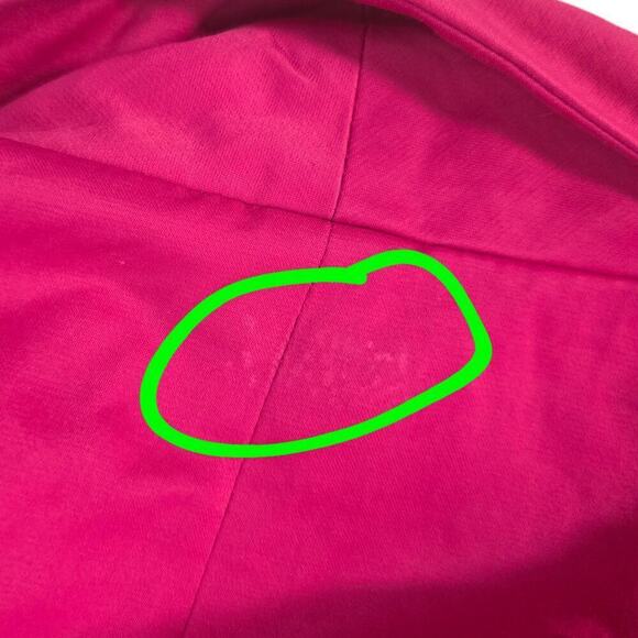 Lafayette 148 New York size 14 Hot Pink Asymmetrical Jacket Blazer xl - Picture 11 of 11